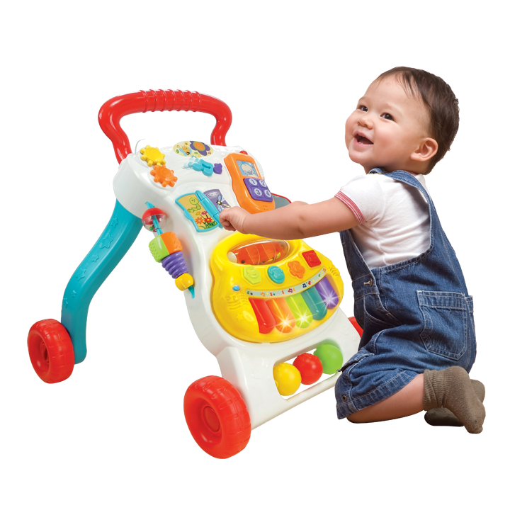 Winfun Grow-With-Me Musical Walker — view 2
